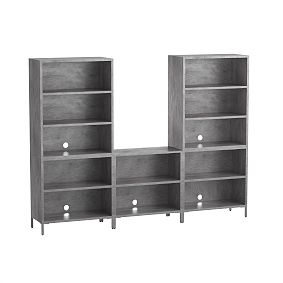 Locker Wall System, Tower Set (2 3-Cubby, 3 2-Cubby and 3 Bases)