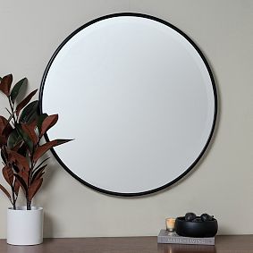 Jensen Black Wall Mirror (35&quot;)