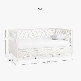 AERIN Lattice Storage Daybed