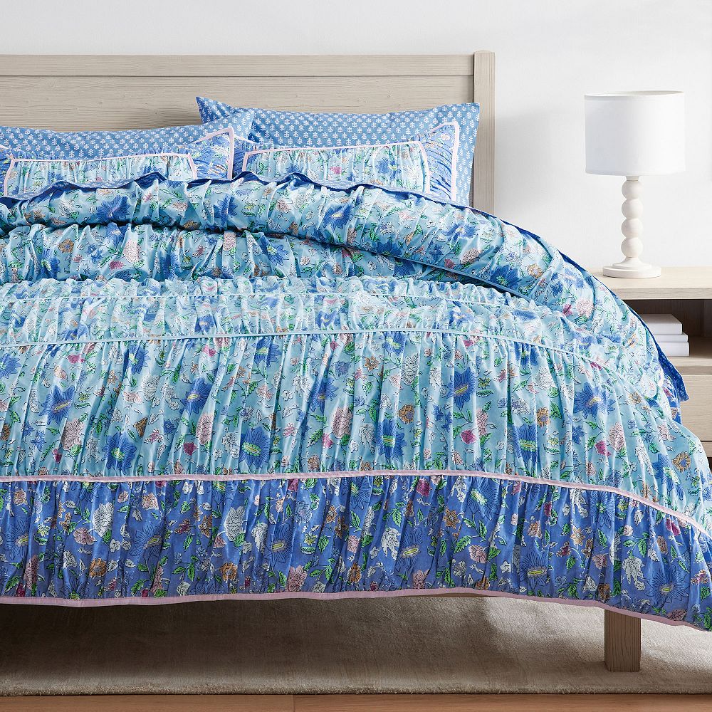 Bettina Ruched Duvet Cover