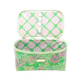 Lilly Pulitzer Lime Feeling Good Vanity Case