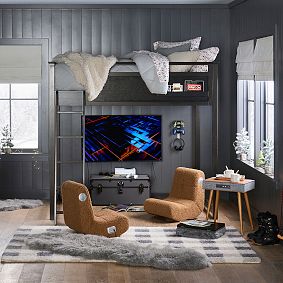 Double Sheepskin Rug - Grey