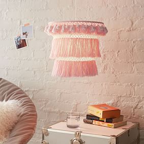 Layered Plug In Pendant Fringe