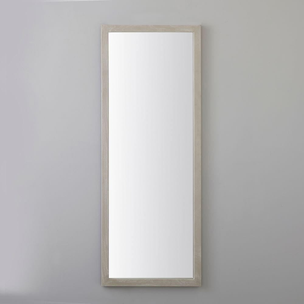 Wood Framed Full Length Mirror