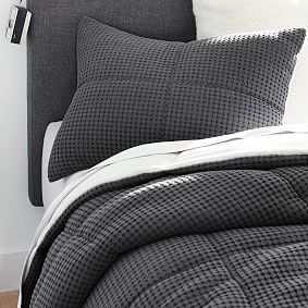 Waffle Jersey Back Comforter