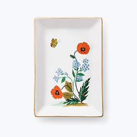 Rifle Paper Co. Accessory Tray, Poppy Botanical&#160;