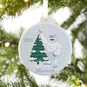 Bumble Ceramic Disc Ornament