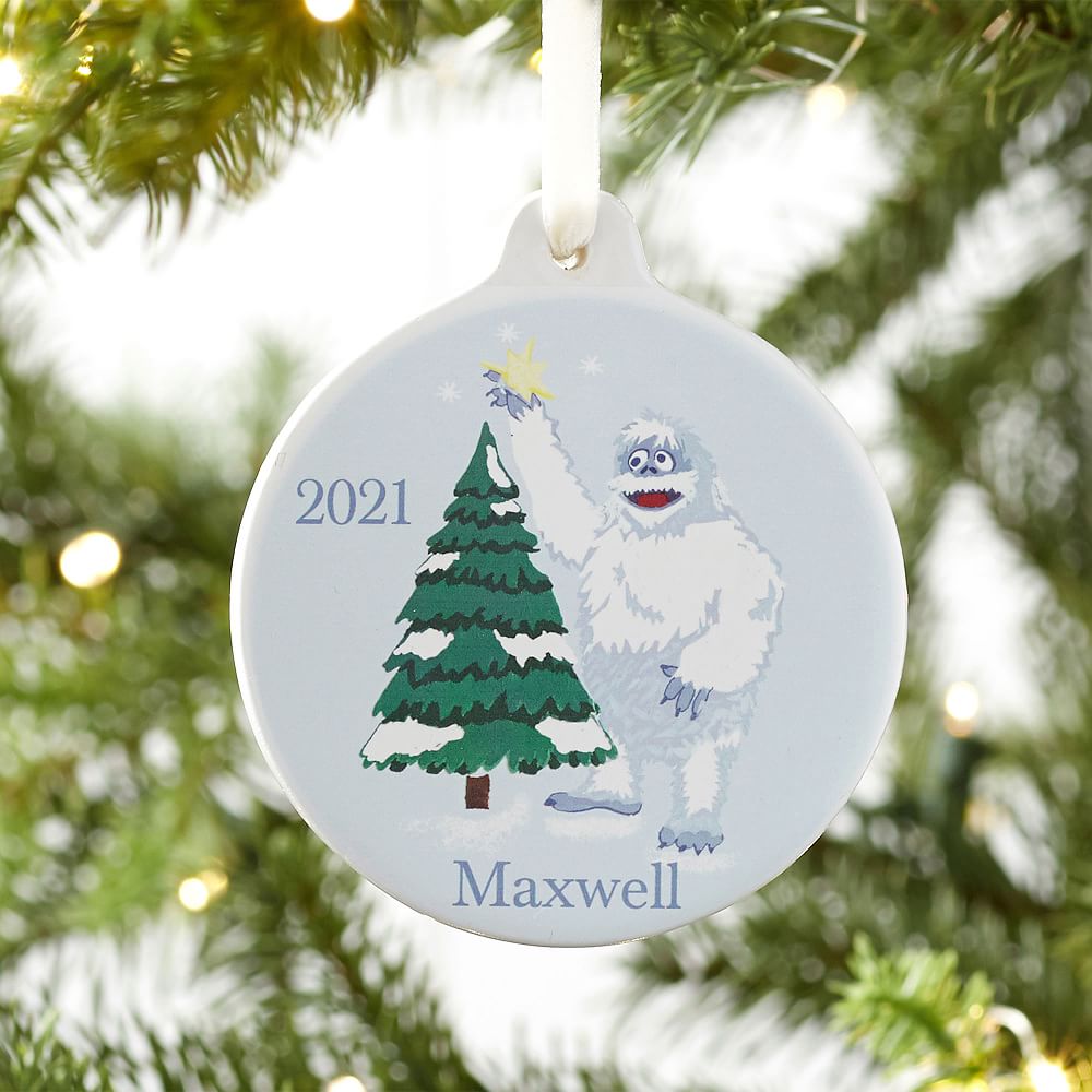 Bumble Ceramic Disc Ornament