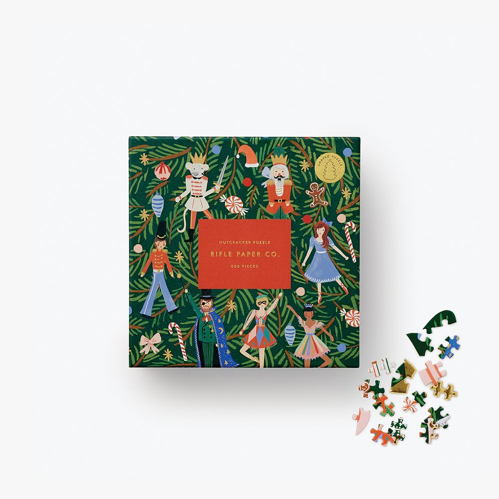 Rifle Paper Co. Nutcracker Holiday Jigsaw Puzzle