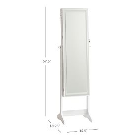 Heirloom Light Up Full-Length Jewelry Mirror Safe