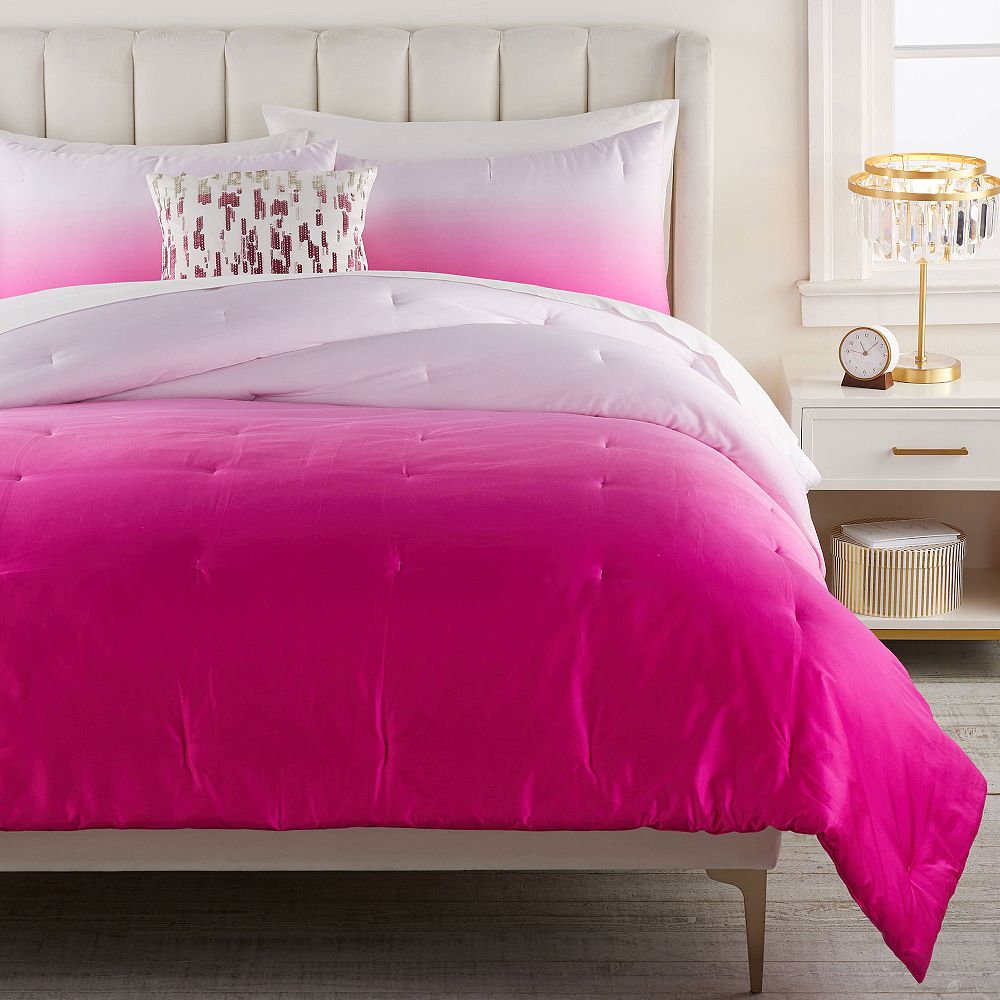Monique Lhuillier Ombre Sateen Quilt