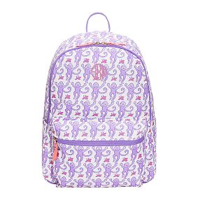 Colby Roller Rabbit Lavender Monkey Backpack