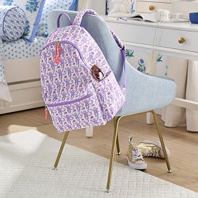 Colby Roller Rabbit Lavender Monkey Backpack &amp; Lunch Box Bundle