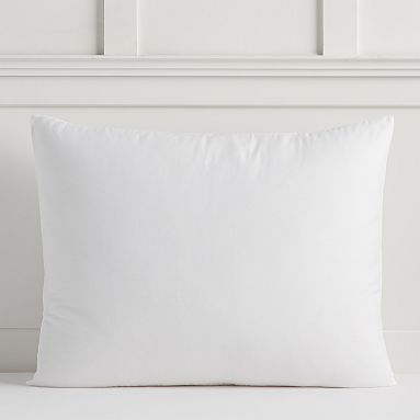 Super Soft Cotton Sateen Organic Sham, Standard, White
