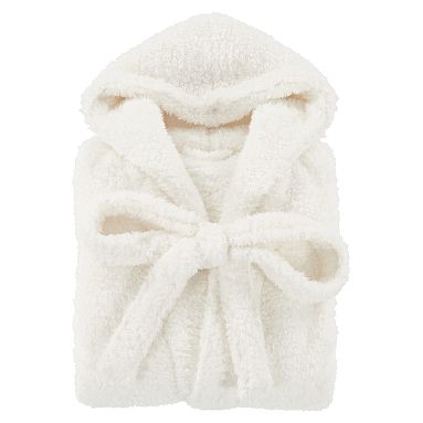 Cozy Sherpa Robe, X-Small/Small, Ivory