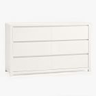 Costa 6-Drawer Wide Dresser (56w x 19d")