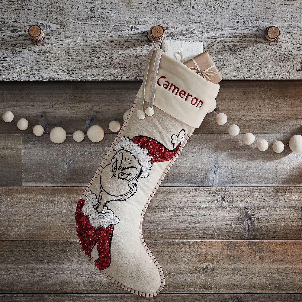Dr. Seuss's The Grinch&#8482; Sequin Stocking