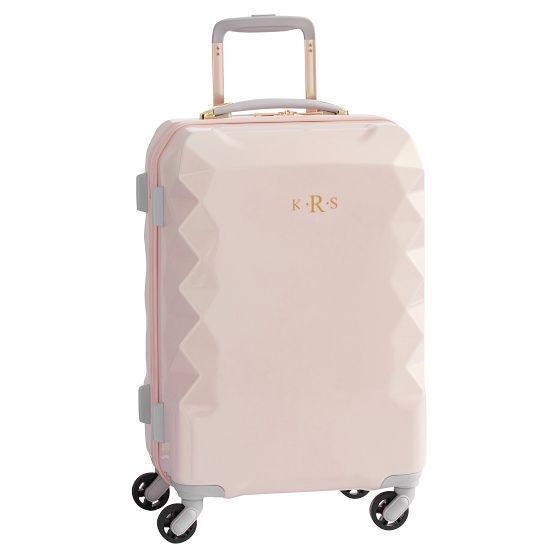 Luxe Hard-Sided Blush Carry-on Spinner