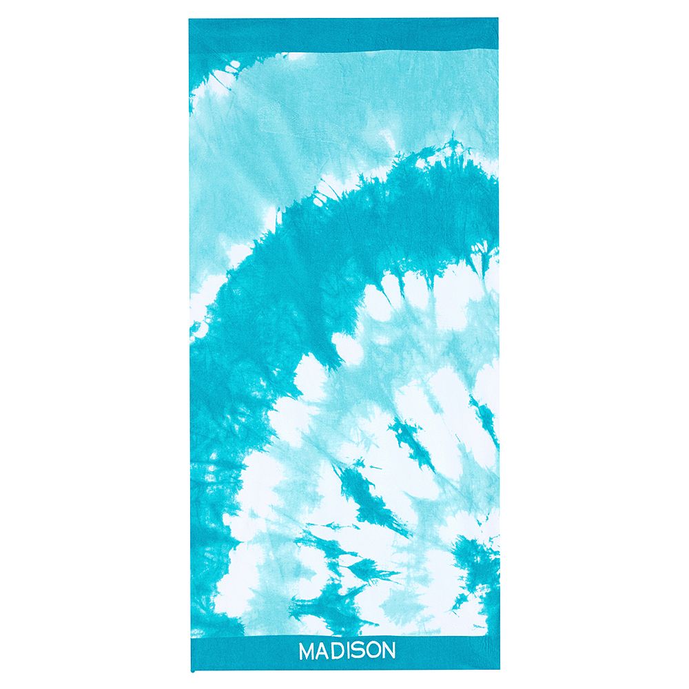 Tie-Dye Burst Beach Towel, Cool