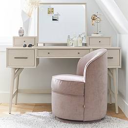 west elm x pbt Mid-Century Storage Vanity Desk (52")