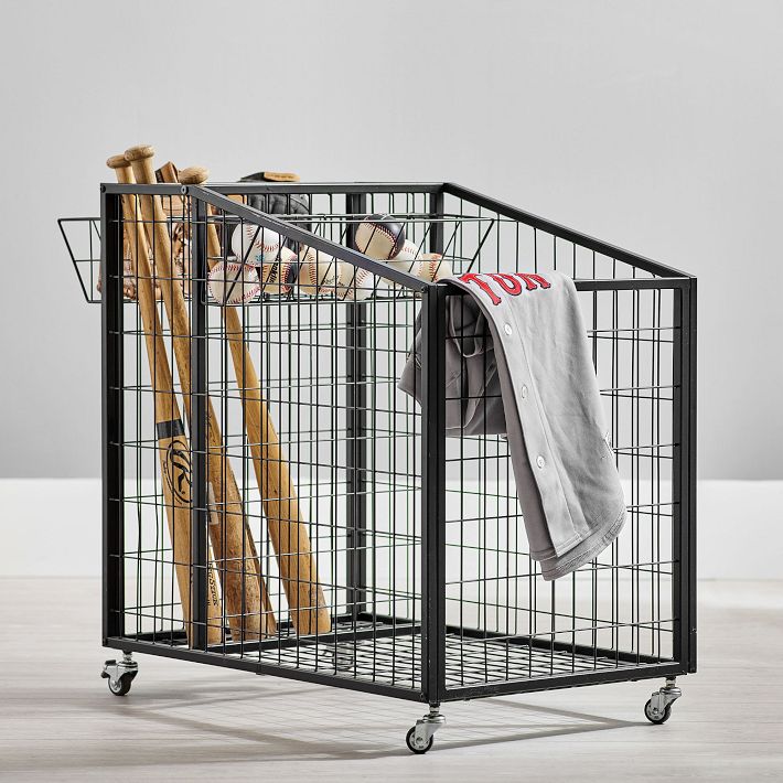 Industrial Metal Storage Gear Cart