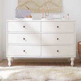 Bellevue 6-Drawer Wide Dresser (48w x 20d&quot;)