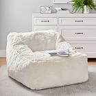 Polar Bear Ivory Modern Lounger