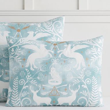 Harry Potter™ Magical Damask Sham, Mystic Mint, Standard