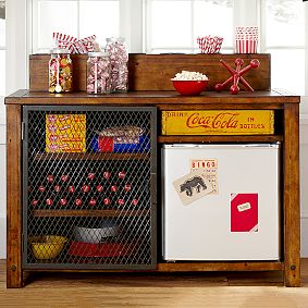 Emerson Snack Bar &amp; Hutch Set