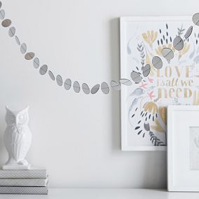 Silver Dot Garland