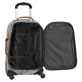 Northfield Black Paisley Carry-On Spinner