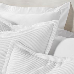 Design Crew Basics Ribbed Matlasse Coverlet