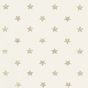 Ivory Shimmer Star Onesie 