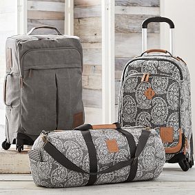 Northfield Black Paisley Carry-On Spinner