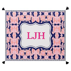 Personalized Tapestry, Damask Print