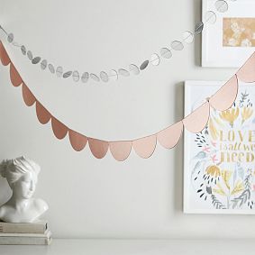 Silver Dot Garland