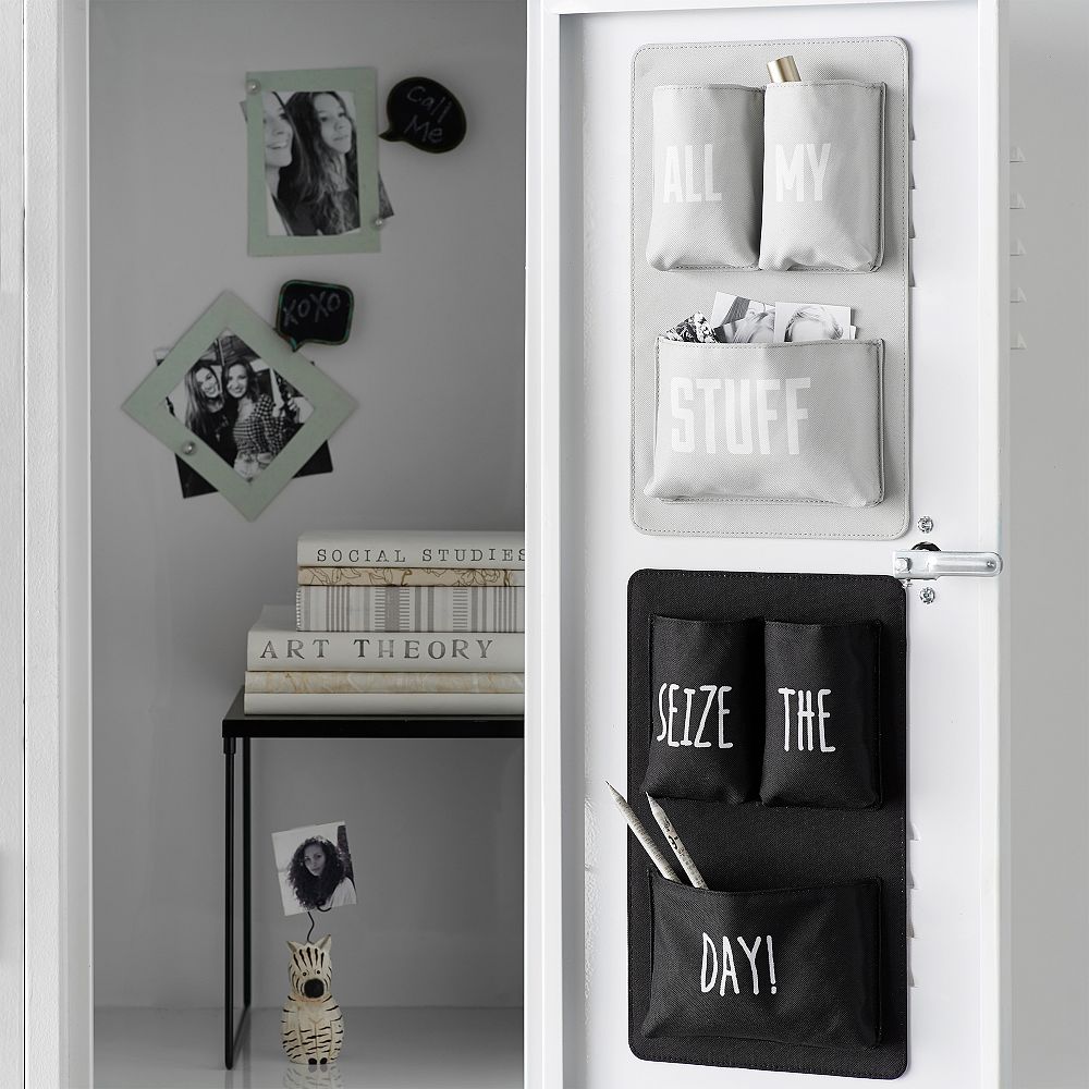 Black &quot;Seize The Day&quot; Essentials Pocket