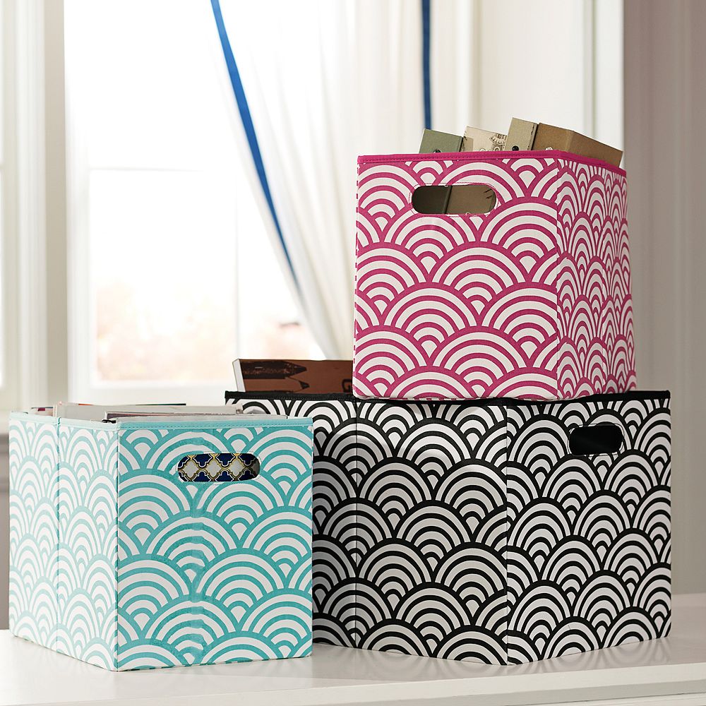 Mix 'N' Match Quincy Scallop Storage Bins