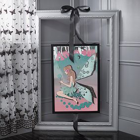 Anna Sui Butterfly Embroidered Sheer Curtain