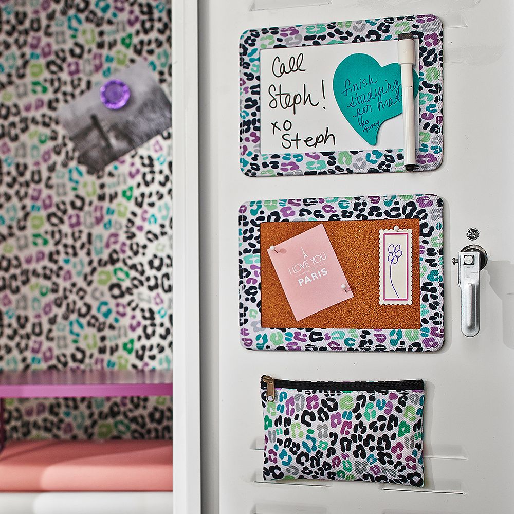 Mini Multi Cork Board, Dry-Erase Board &amp; Pouch