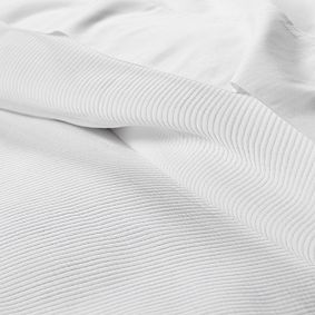 Design Crew Basics Ribbed Matlasse Coverlet