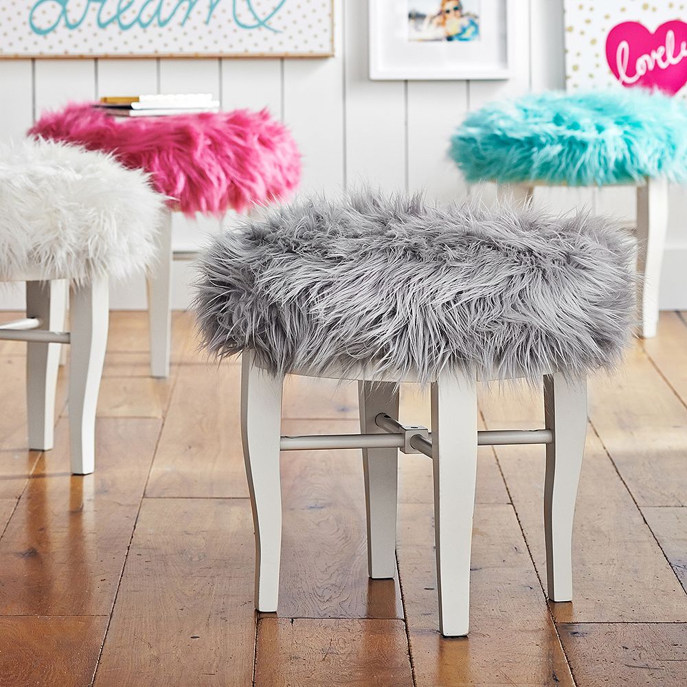 Himalayan Glam Vanity Stool
