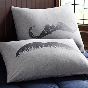 Mustache Pillowcases