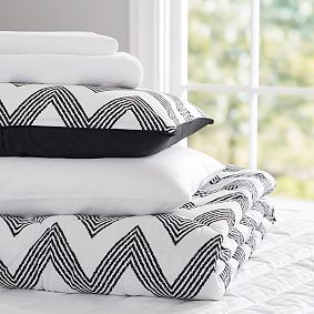 Zig Zag Stripe Deluxe Value Comforter Set