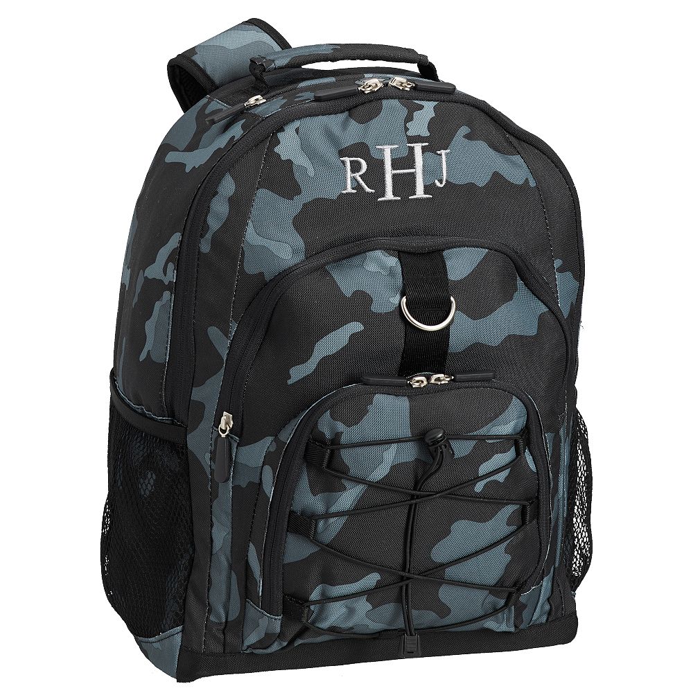 Gear-Up Black Camo Backpack
