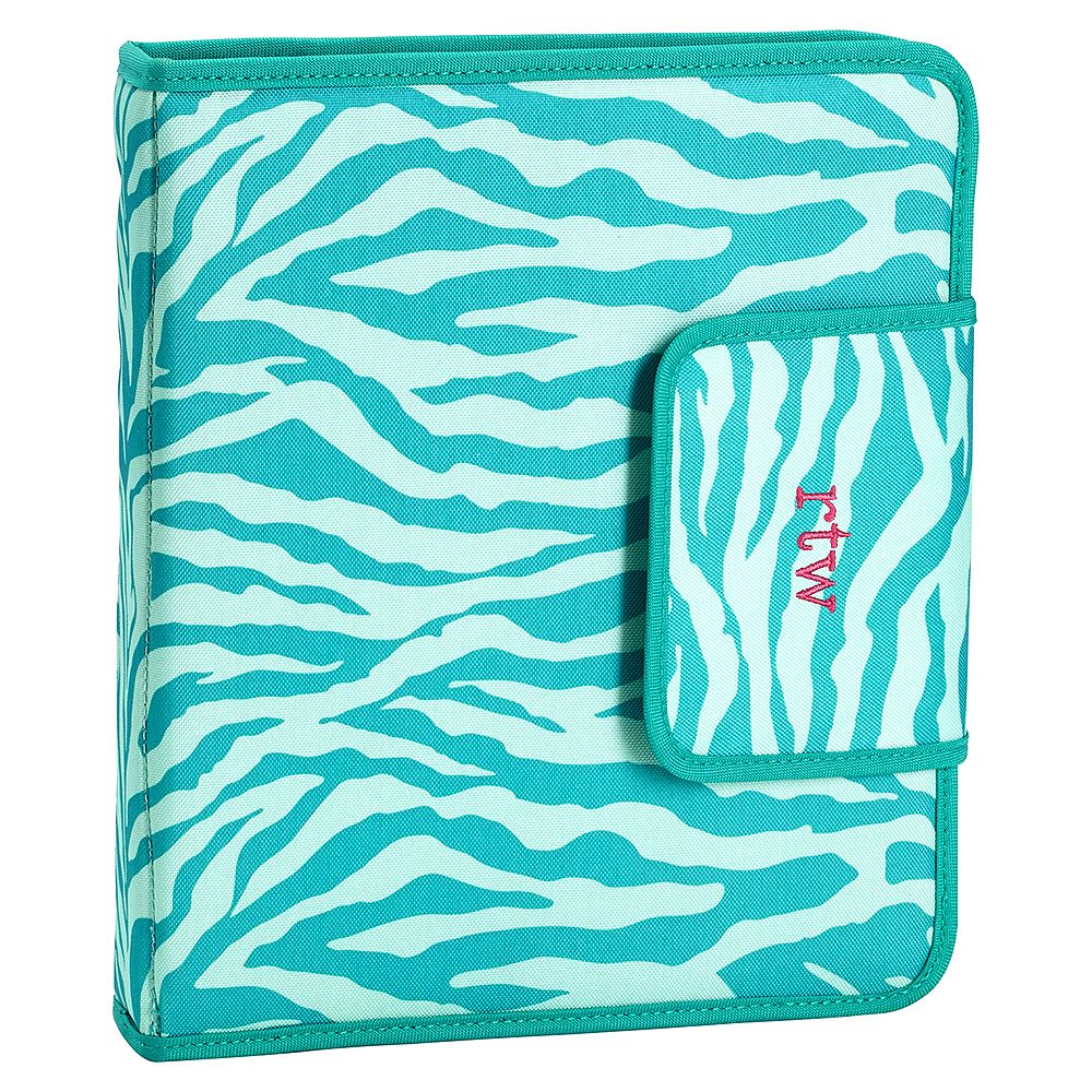 Gear-Up Ceramic Pool Tonal Zebra Homework Holder