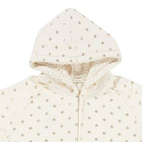 Ivory Shimmer Star Onesie 