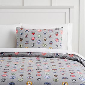 NBA Team Logos Duvet Cover