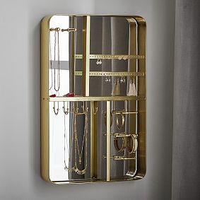 Brass Jewelry Organizer
