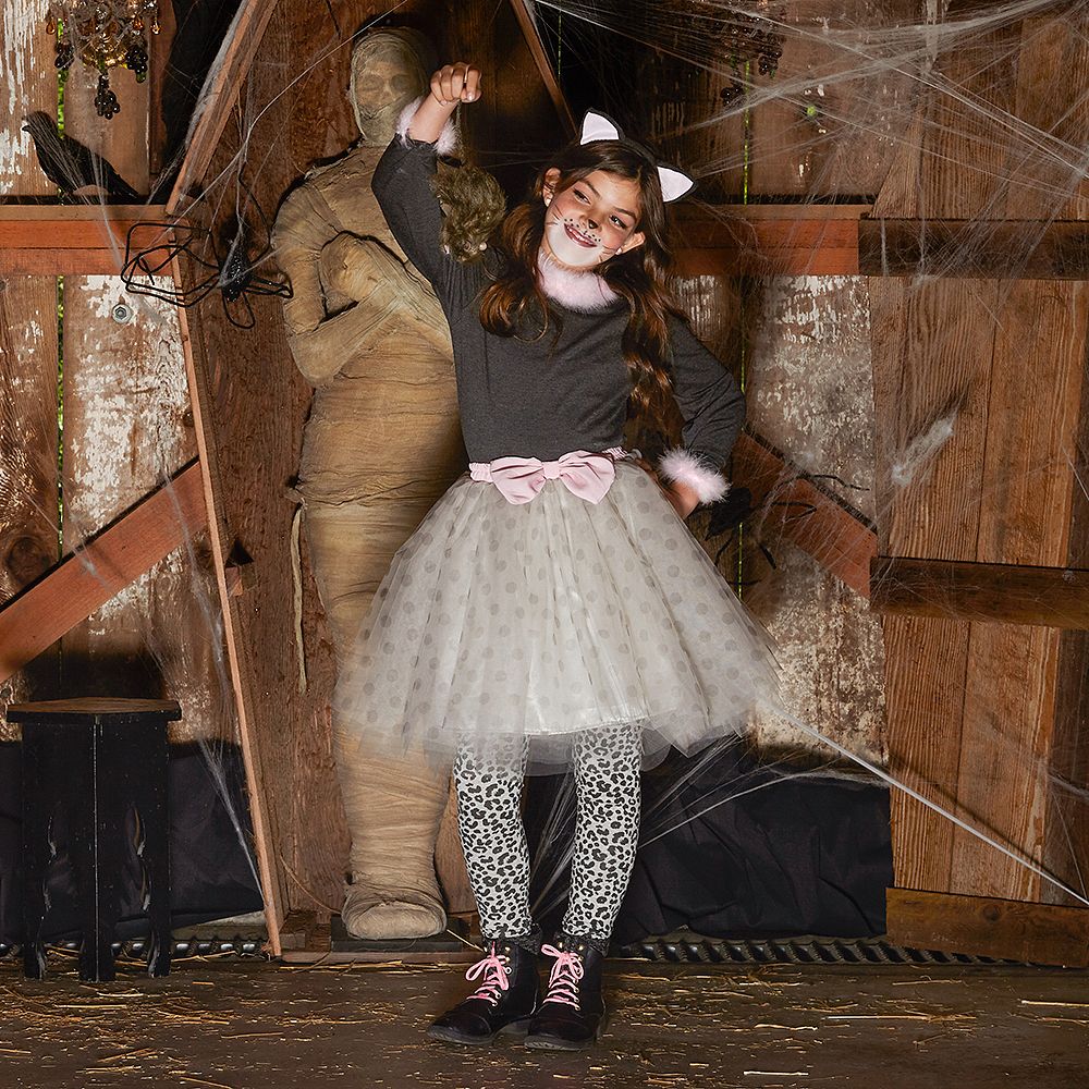 Gray Kitty Tutu Costume